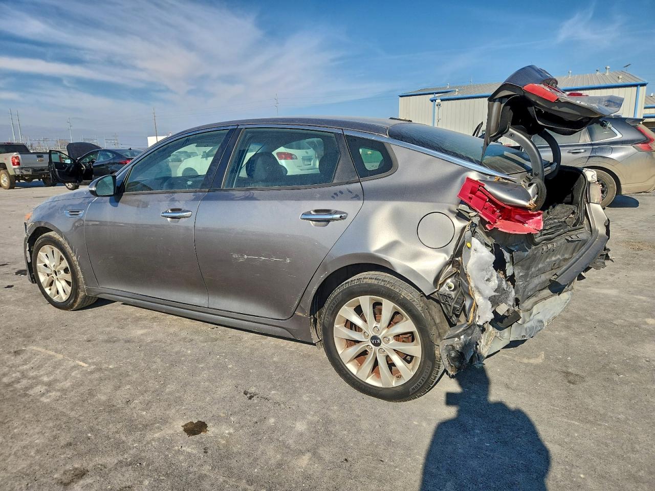 2017 Kia Optima Lx VIN: 5XXGT4L35HG162235 Lot: 97523785