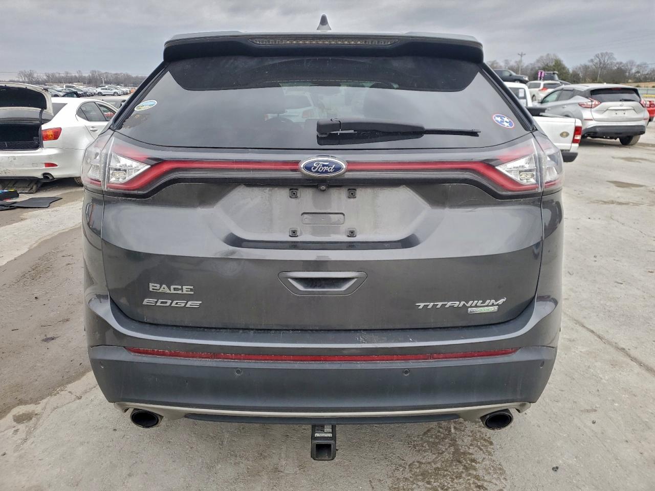 2015 Ford Edge Titanium VIN: 2FMPK3K92FBB27759 Lot: 96223345