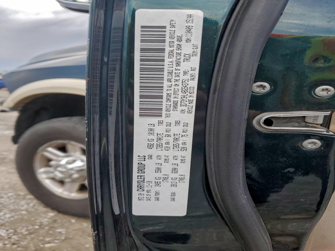 2011 Dodge Ram 3500 VIN: 3D73Y3HL4BG543751 Lot: 94553375