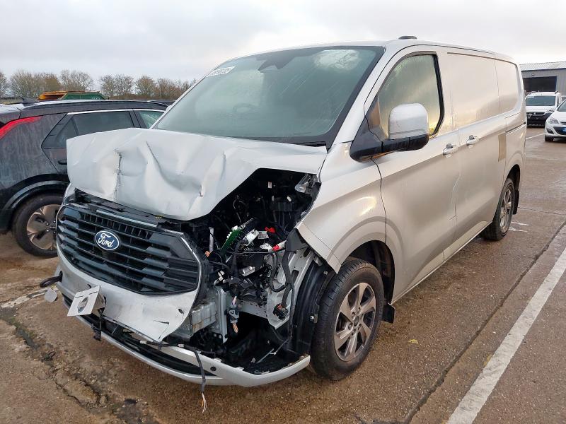 2024 FORD TRANSIT CUSTOM 2.0 ECOBLUE 136PS H1 VAN LIMITED for sale at Copart NEWBURY