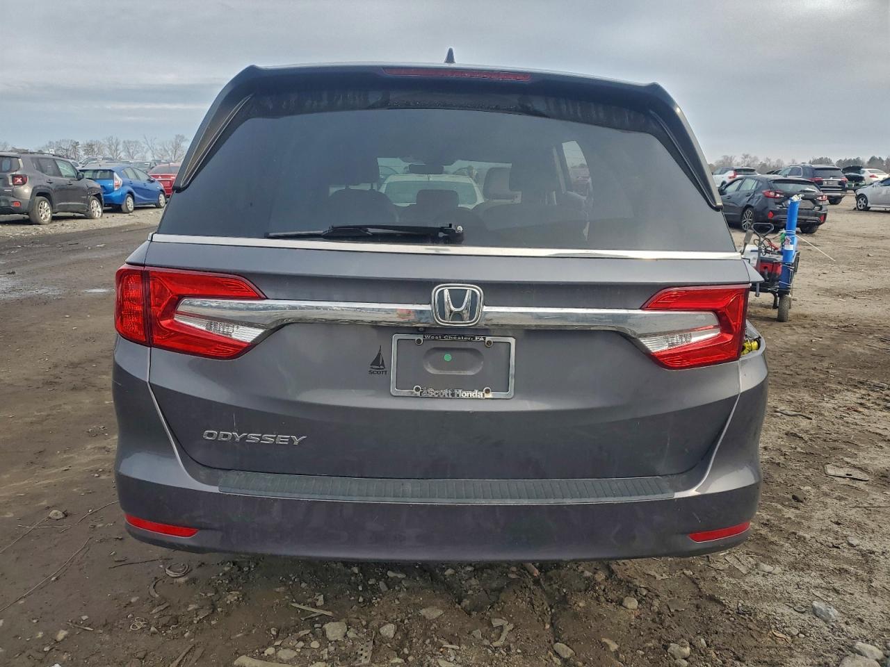 2019 Honda Odyssey Exl VIN: 5FNRL6H7XKB012535 Lot: 95914825