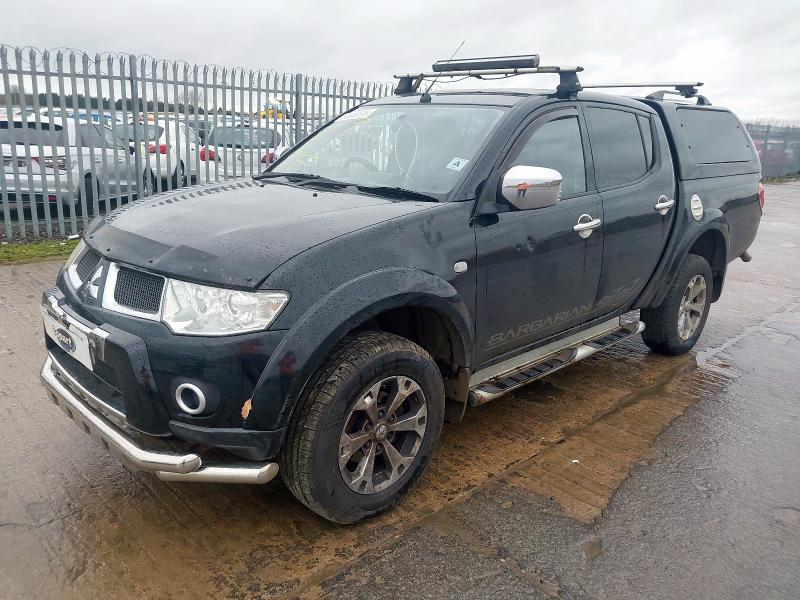 2010 MITSUBISHI L200 DOUBLE CAB DI-D BARBARIAN 4WD AUTO 176BHP for sale at Copart YORK