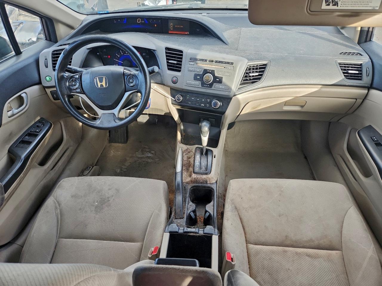 2012 Honda Civic Lx VIN: 19XFB2F54CE011016 Lot: 92764025