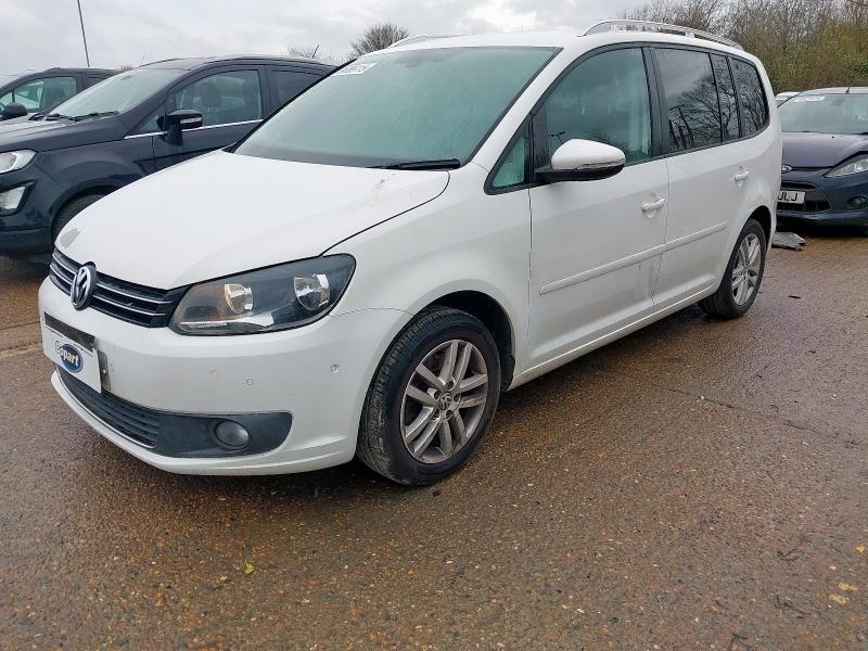 2012 VOLKSWAGEN TOURAN 2.0 TDI BLUEMOTION TECH SE 5DR for sale at Copart SANDWICH