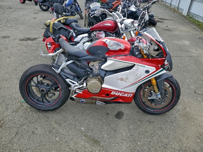 2012 DUCATI SUPERBIKE 1199 PANIGALE   for sale at Copart CA - VALLEJO
