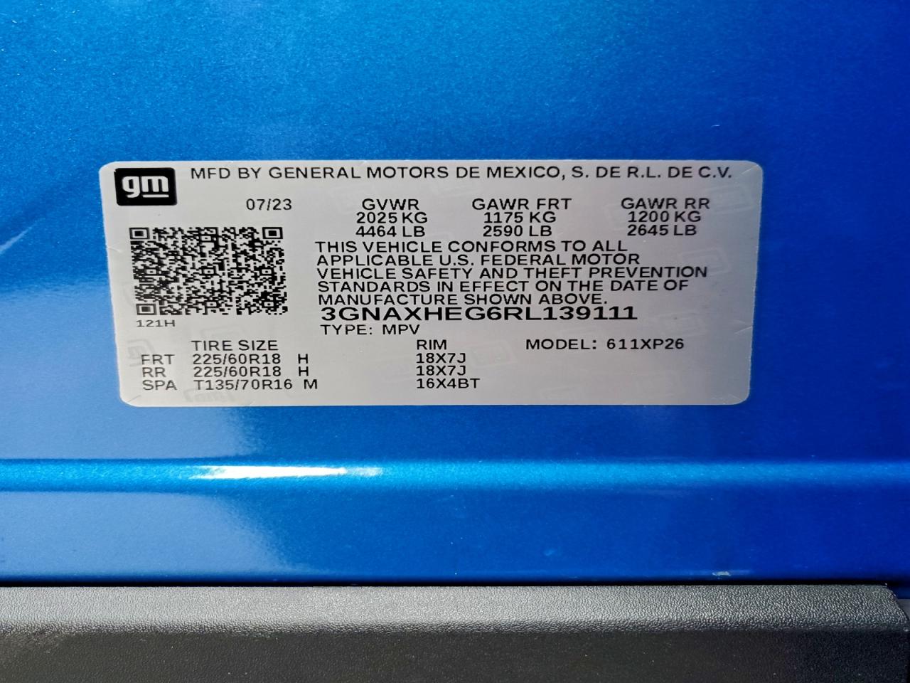 2024 Chevrolet Equinox Ls VIN: 3GNAXHEG6RL139111 Lot: 94573475