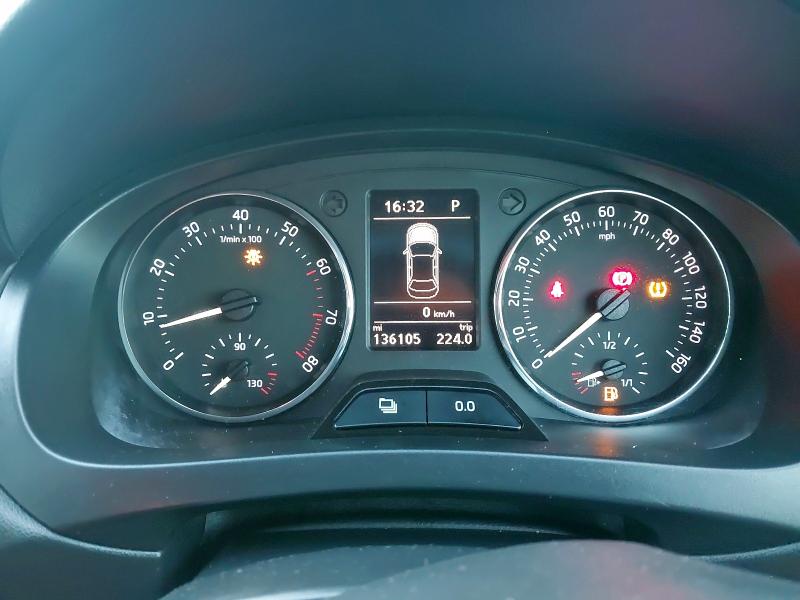 2015 SKODA RAPID 1.4 TSI SE 5DR DSG