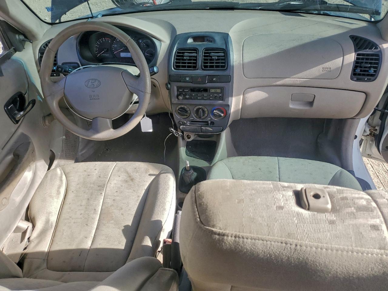 2004 Hyundai Accent Gl VIN: KMHCG35C04U285872 Lot: 97220905