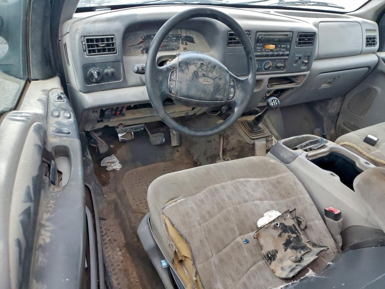 1999 Ford F250 Flatbed Truck VIN: 1FTNX21L7XEC18956 Lot: 96013095