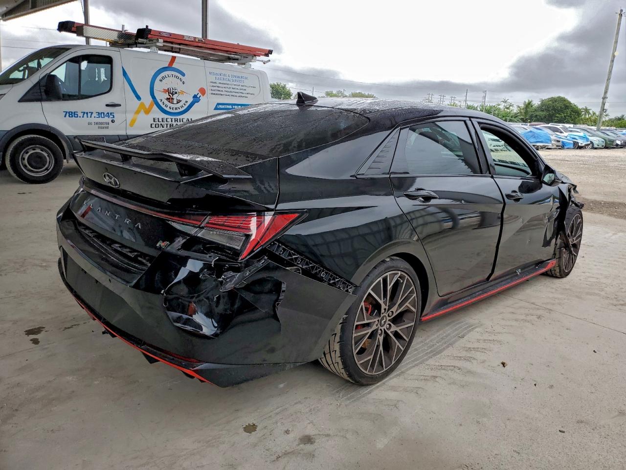 2022 Hyundai Elantra N VIN: KMHLW4AK7NU007719 Lot: 96962895