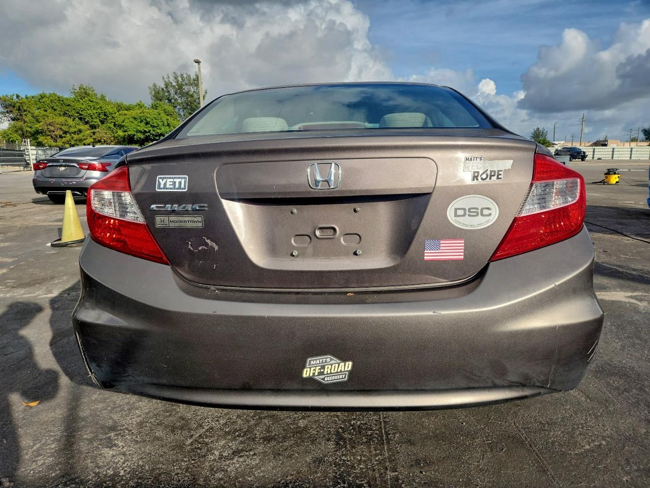 2012 Honda Civic Lx VIN: 19XFB2F54CE011016 Lot: 92764025