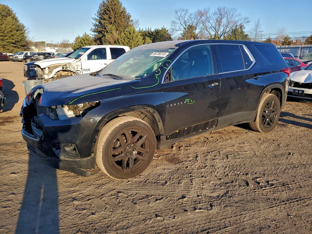2020 Chevrolet Traverse Ls VIN: 1GNEVFKW0LJ102187 Lot: 96708215