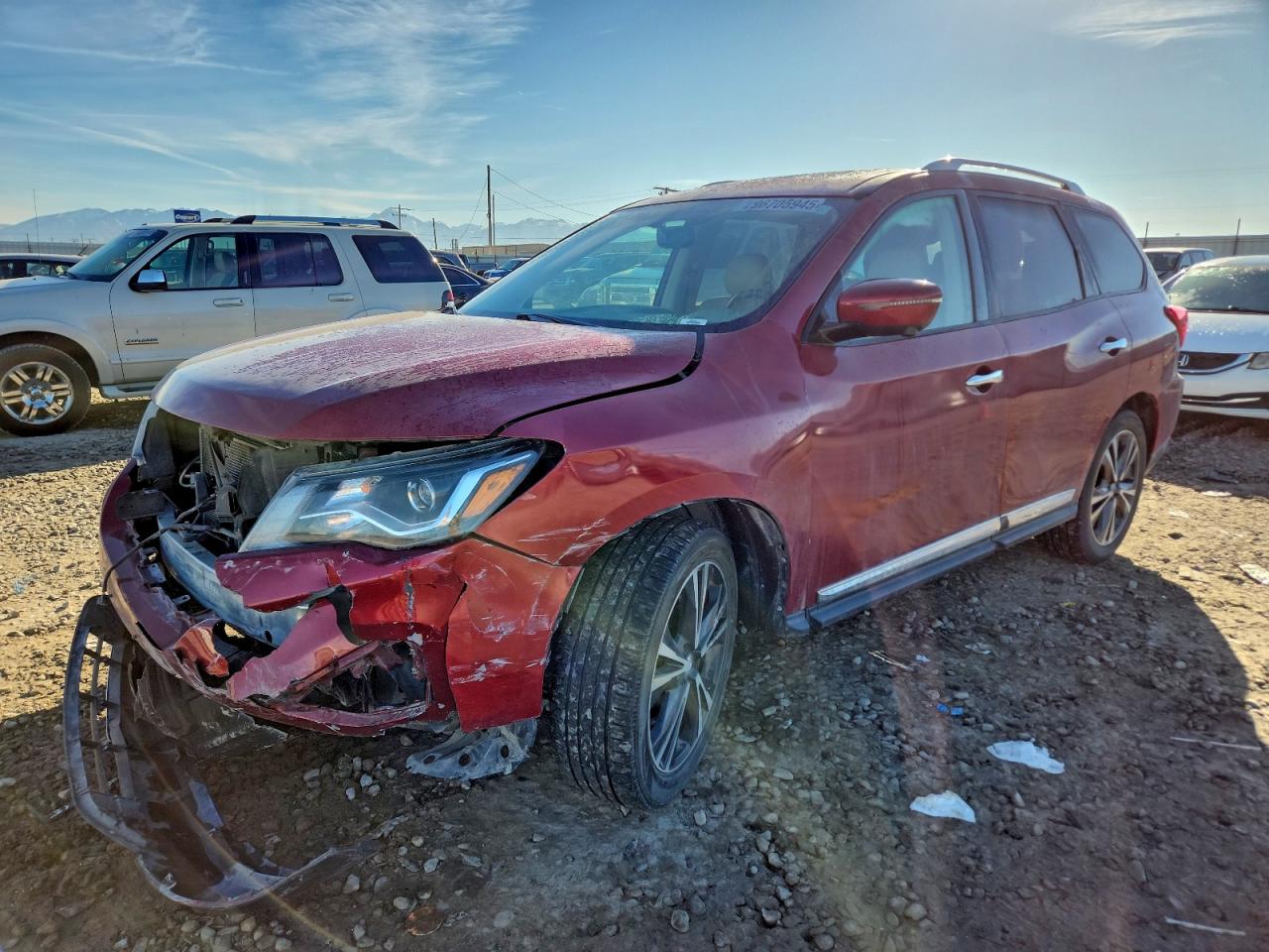 2020 Nissan Pathfinder Platinum VIN: 5N1DR2DM6LC578652 Lot: 96705945