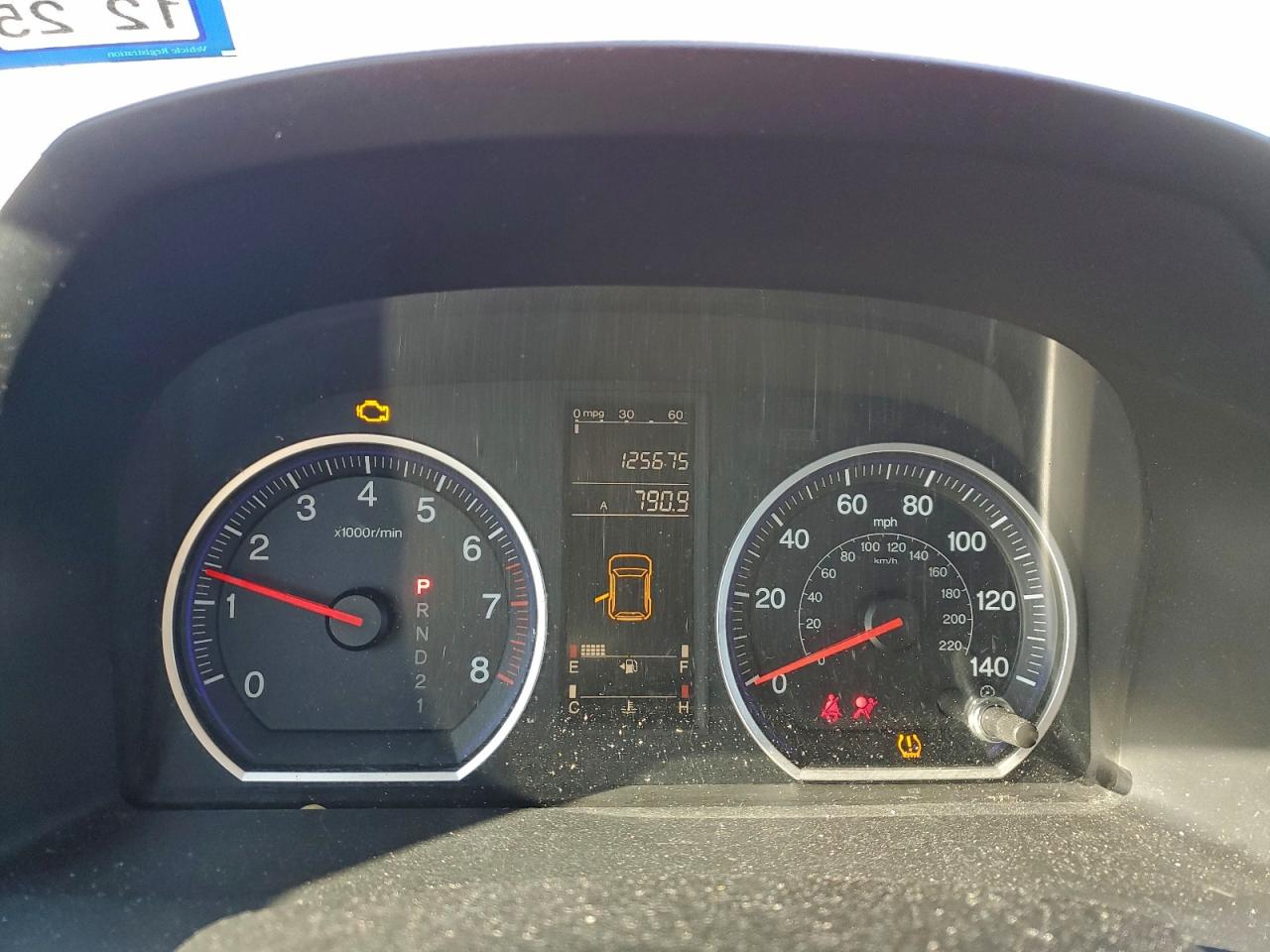 2008 Honda Cr-V Lx VIN: 3CZRE38308G710235 Lot: 95466555