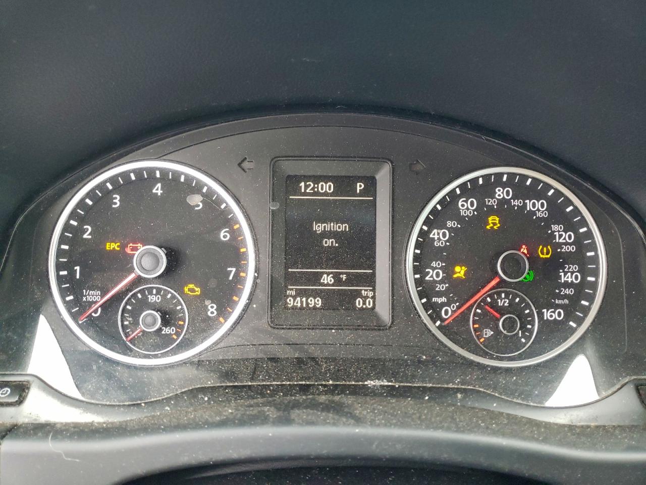 2017 Volkswagen Tiguan S VIN: WVGAV7AX9HK025341 Lot: 96190615