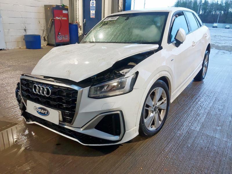 2022 AUDI Q2 35 TFSI S LINE 5DR S TRONIC for sale at Copart EAST KILBRIDE