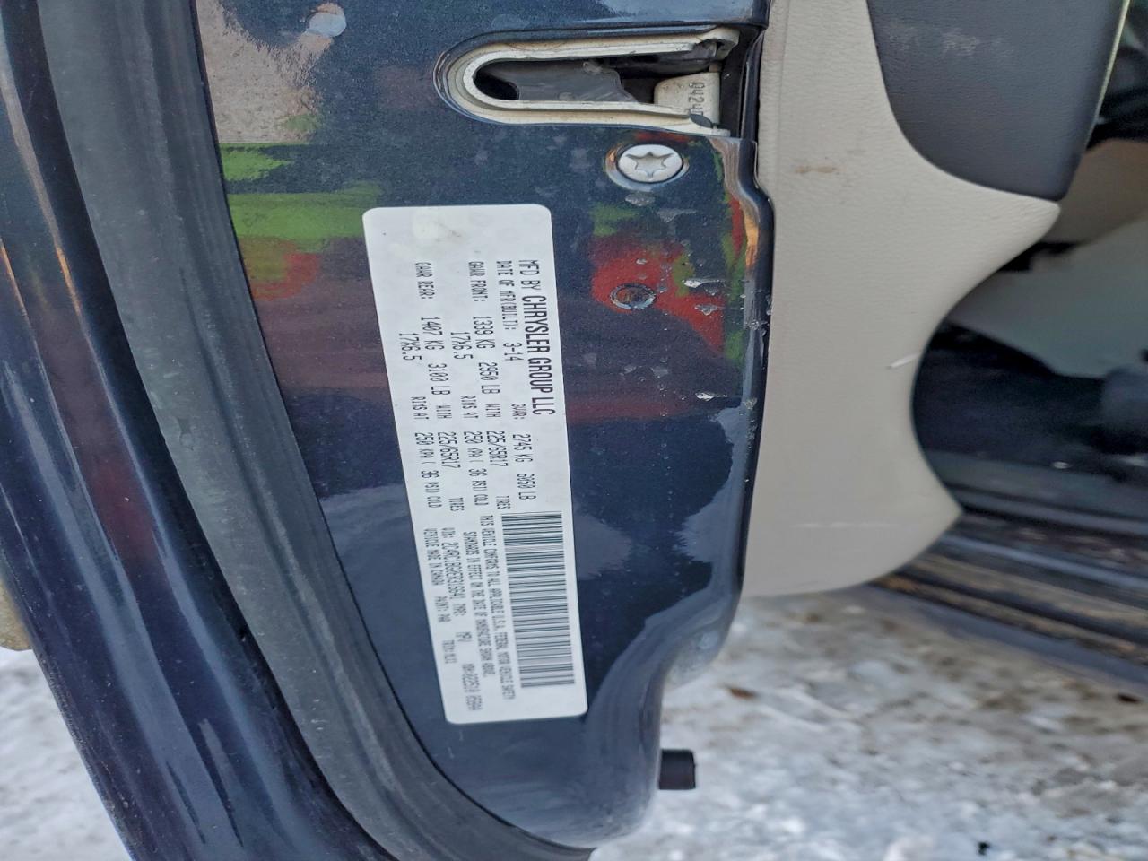 2014 Chrysler Town & Country Touring VIN: 2C4RC1BG0ER316641 Lot: 95117295