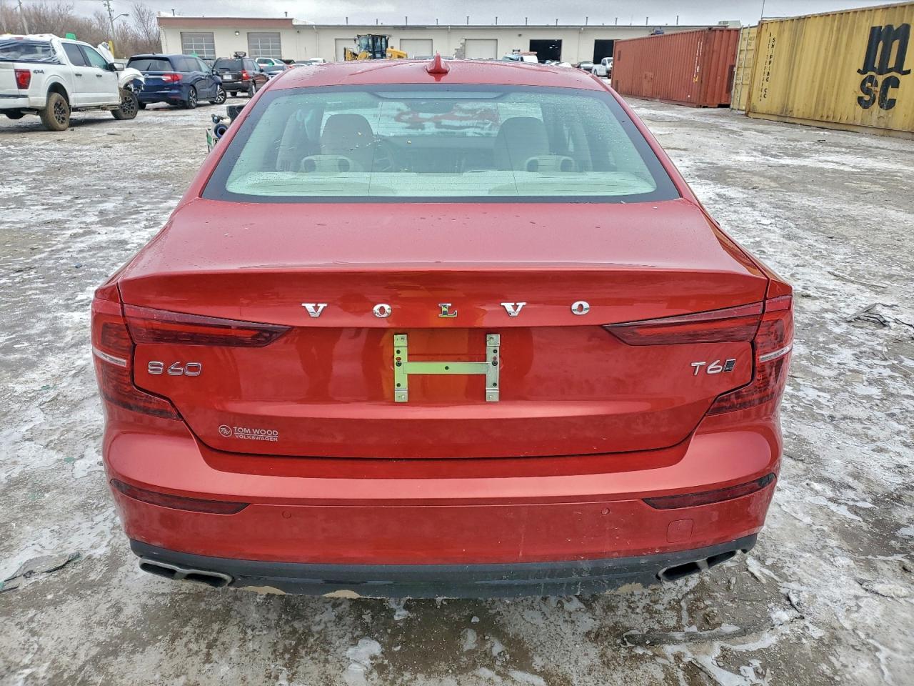 2019 Volvo S60 T6 Momentum VIN: 7JRA22TKXKG008691 Lot: 94512485