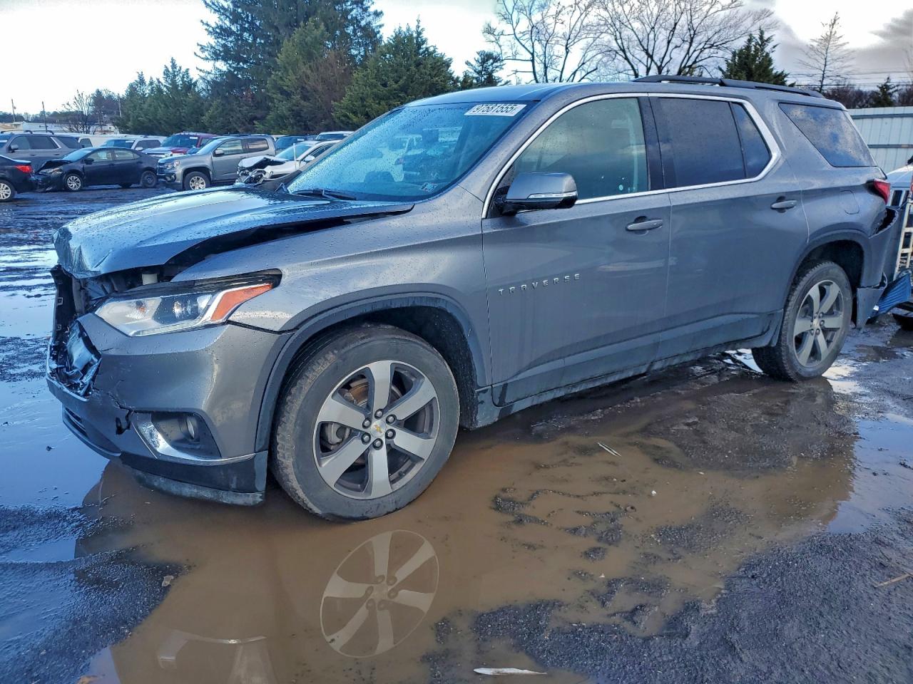 2019 Chevrolet Traverse Lt VIN: 1GNEVHKW5KJ138743 Lot: 97581555