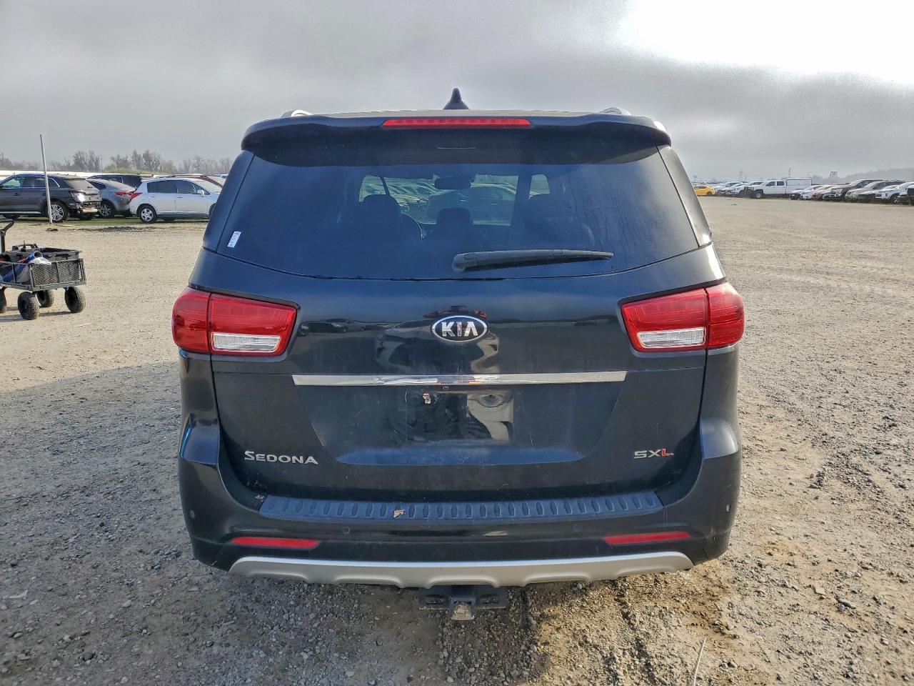 2016 Kia Sedona Sxl VIN: KNDME5C10G6187266 Lot: 95171805