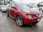 2014 NISSAN JUKE 1.6 ACENTA PREMIUM 5DR XTRONIC for sale at Copart WOLVERHAMPTON