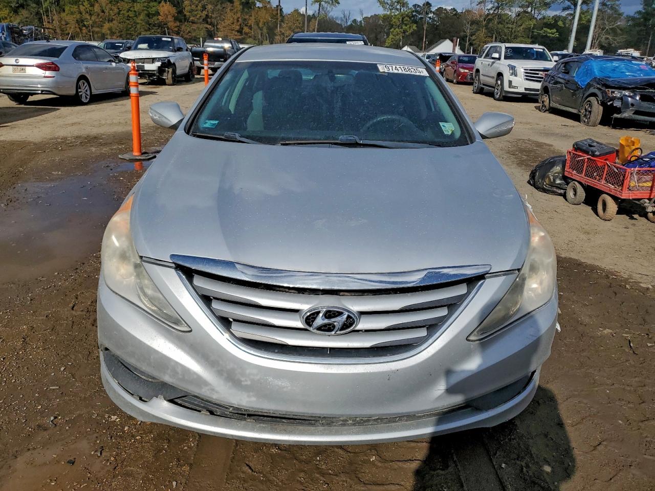 2014 Hyundai Sonata Gls VIN: 5NPEB4AC6EH927904 Lot: 97418835
