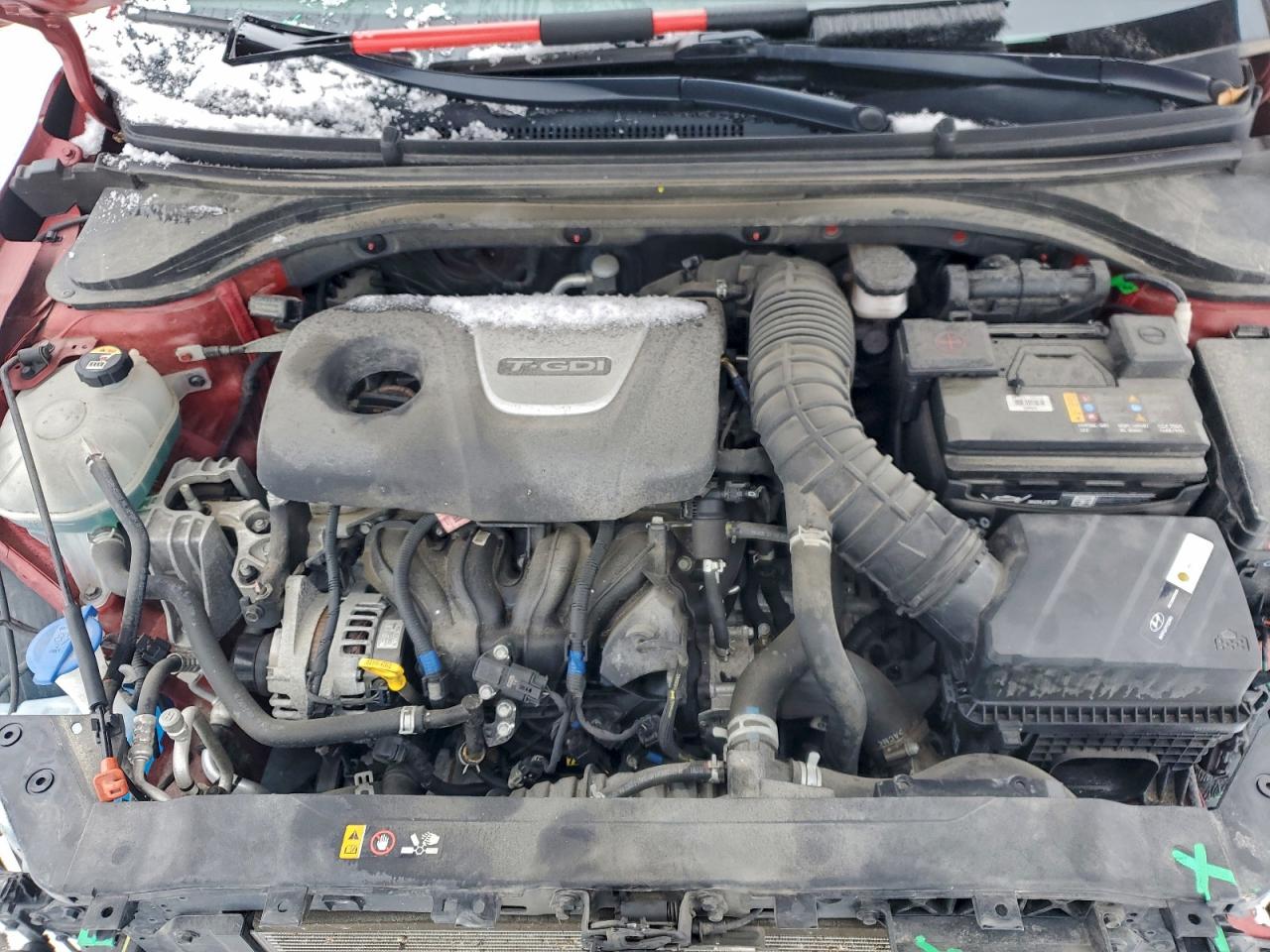 2019 Hyundai Elantra Sport VIN: KMHD04LB0KU831222 Lot: 94111115