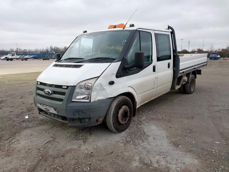 2011 FORD TRANSIT 100 T350L D/C RWD  for sale at Copart SANDWICH
