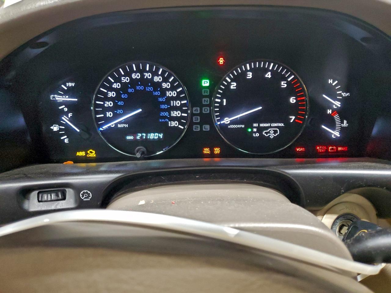 2003 Lexus Lx 470 VIN: JTJHT00W033530578 Lot: 98084265