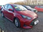 2021 TOYOTA YARIS 1.5 HYBRID ICON 5DR CVT for sale at Copart PETERLEE