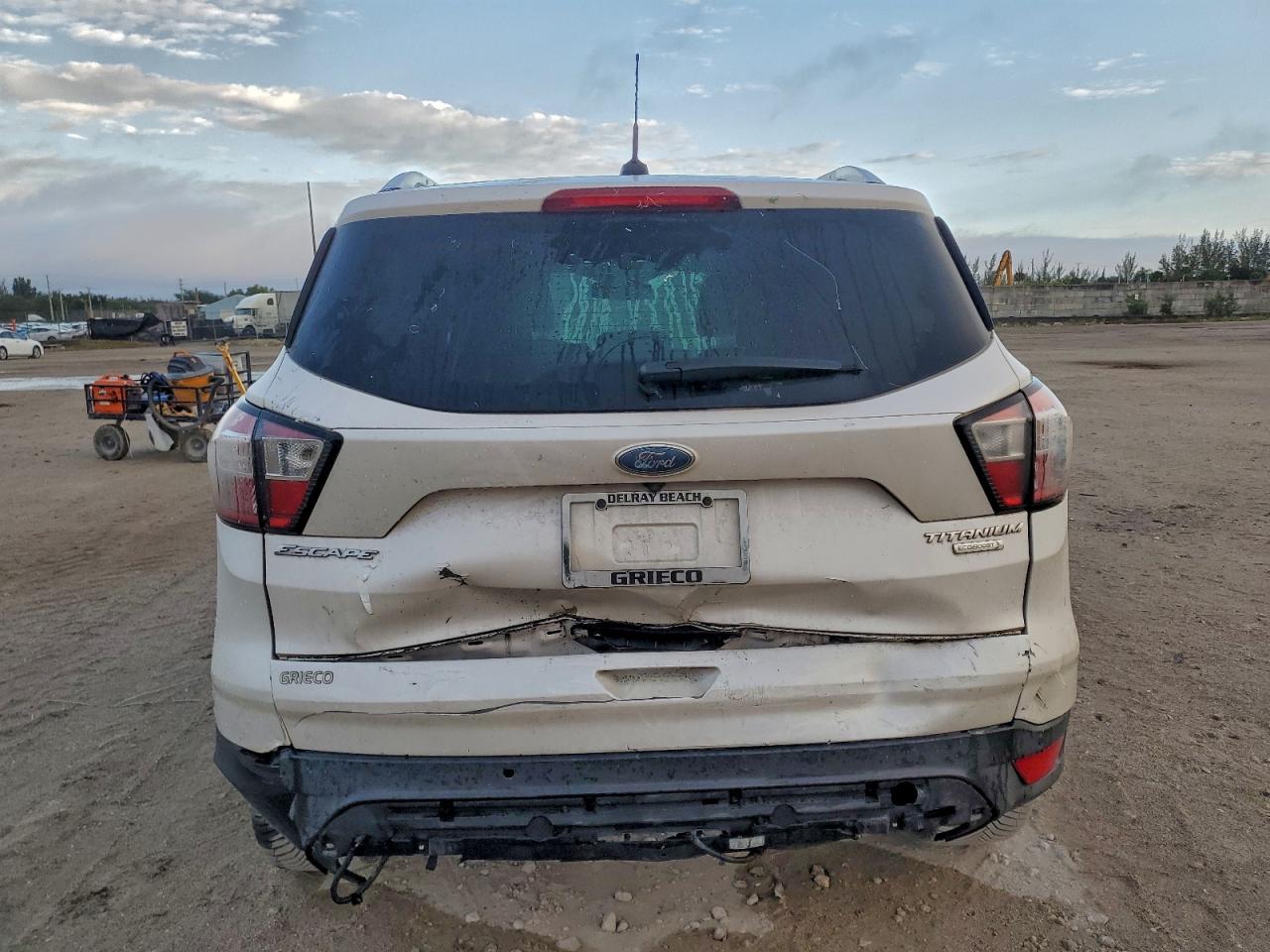 2017 Ford Escape Titanium VIN: 1FMCU0JD4HUC43779 Lot: 95837385