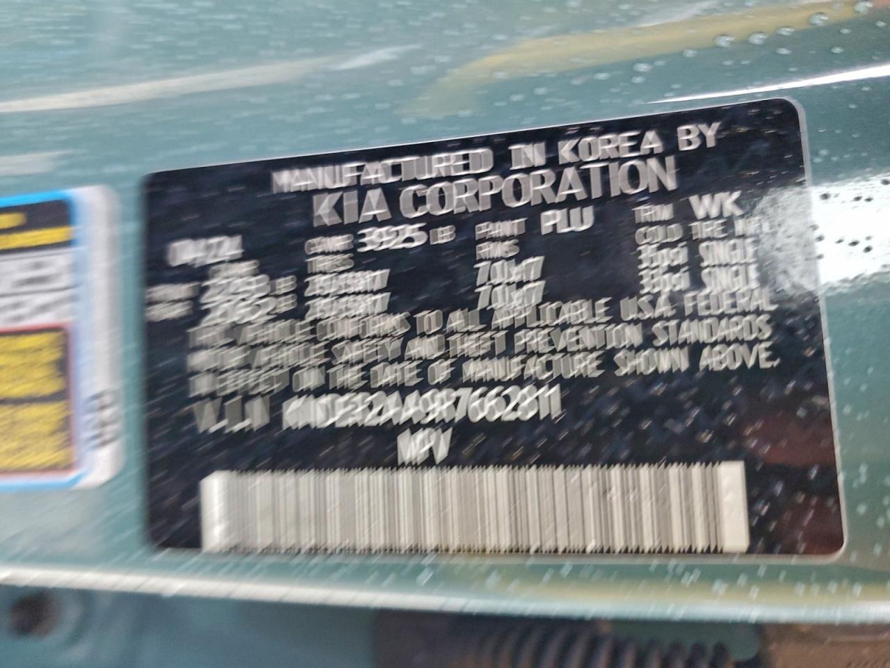 2024 Kia Seltos Ex VIN: KNDER2AA9R7662811 Lot: 93617765