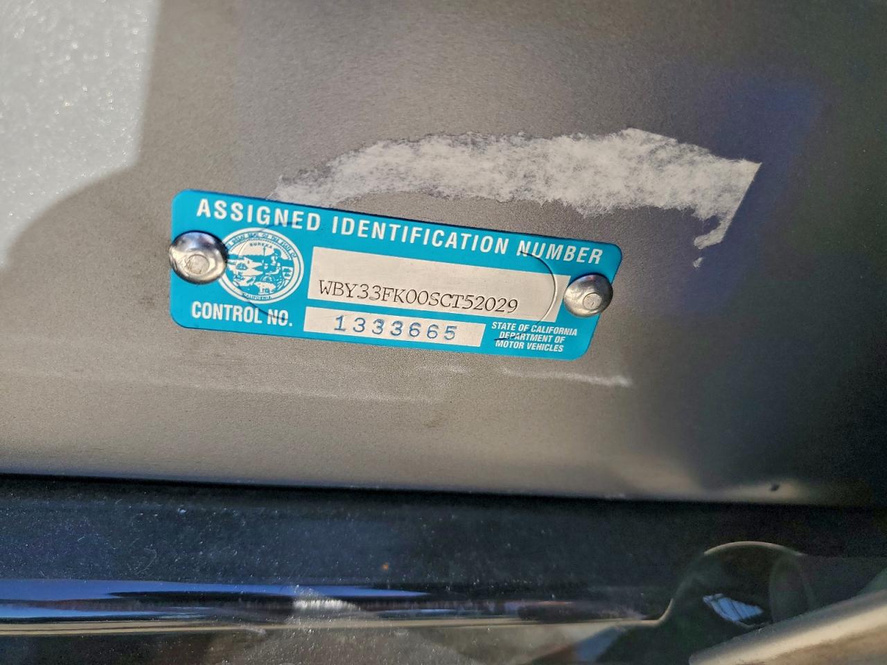 2025 BMW I5 Edrive 40 VIN: WBY33FK00SCT52029 Lot: 81137025