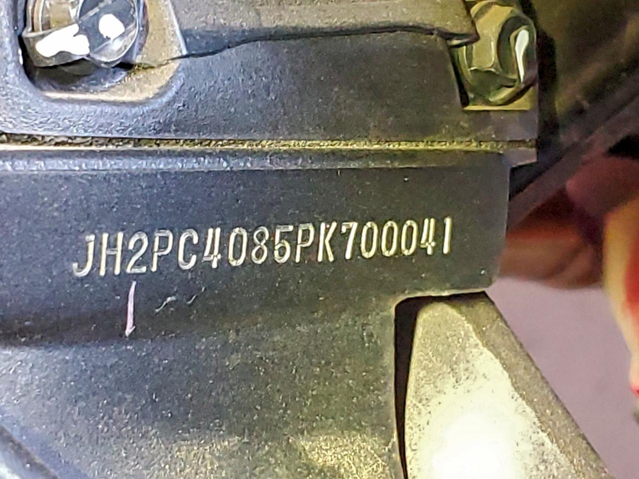 2023 Honda Cbr600 Ra VIN: JH2PC4085PK700041 Lot: 95020995