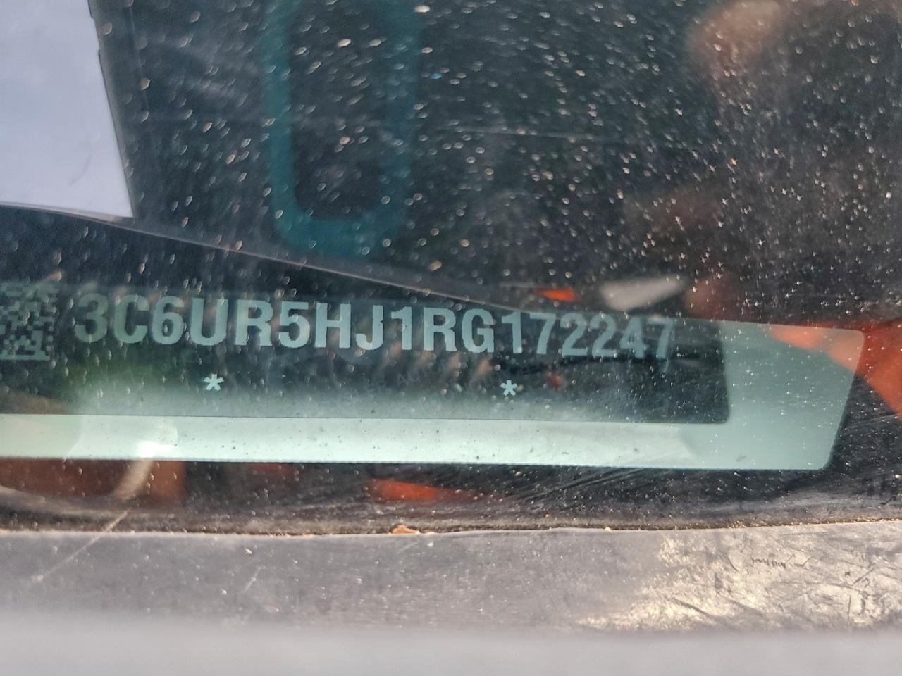 2024 Ram 2500 Tradesman VIN: 3C6UR5HJ1RG172247 Lot: 95016875