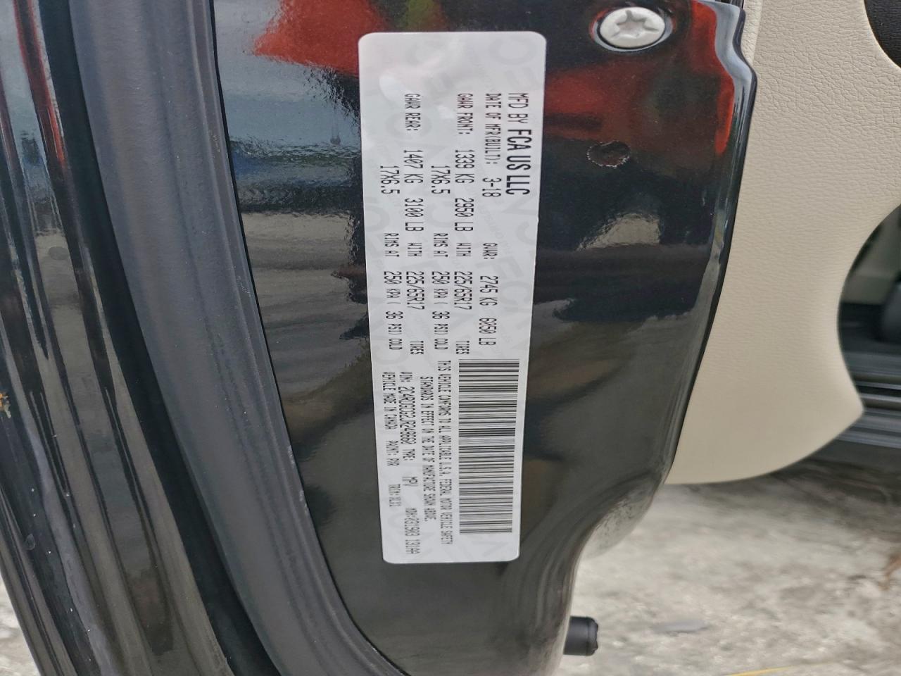 2018 Dodge Grand Caravan Sxt VIN: 2C4RDGCG2JR248660 Lot: 97269535