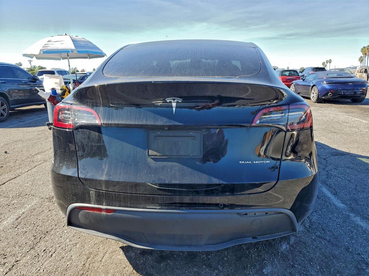 2021 Tesla Model Y VIN: 5YJYGDEE7MF297527 Lot: 92534565