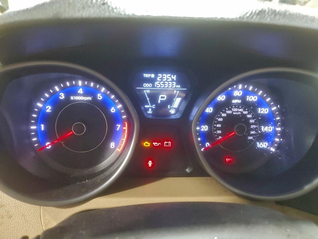 2012 Hyundai Elantra Gls VIN: KMHDH4AE9CU253869 Lot: 95418695