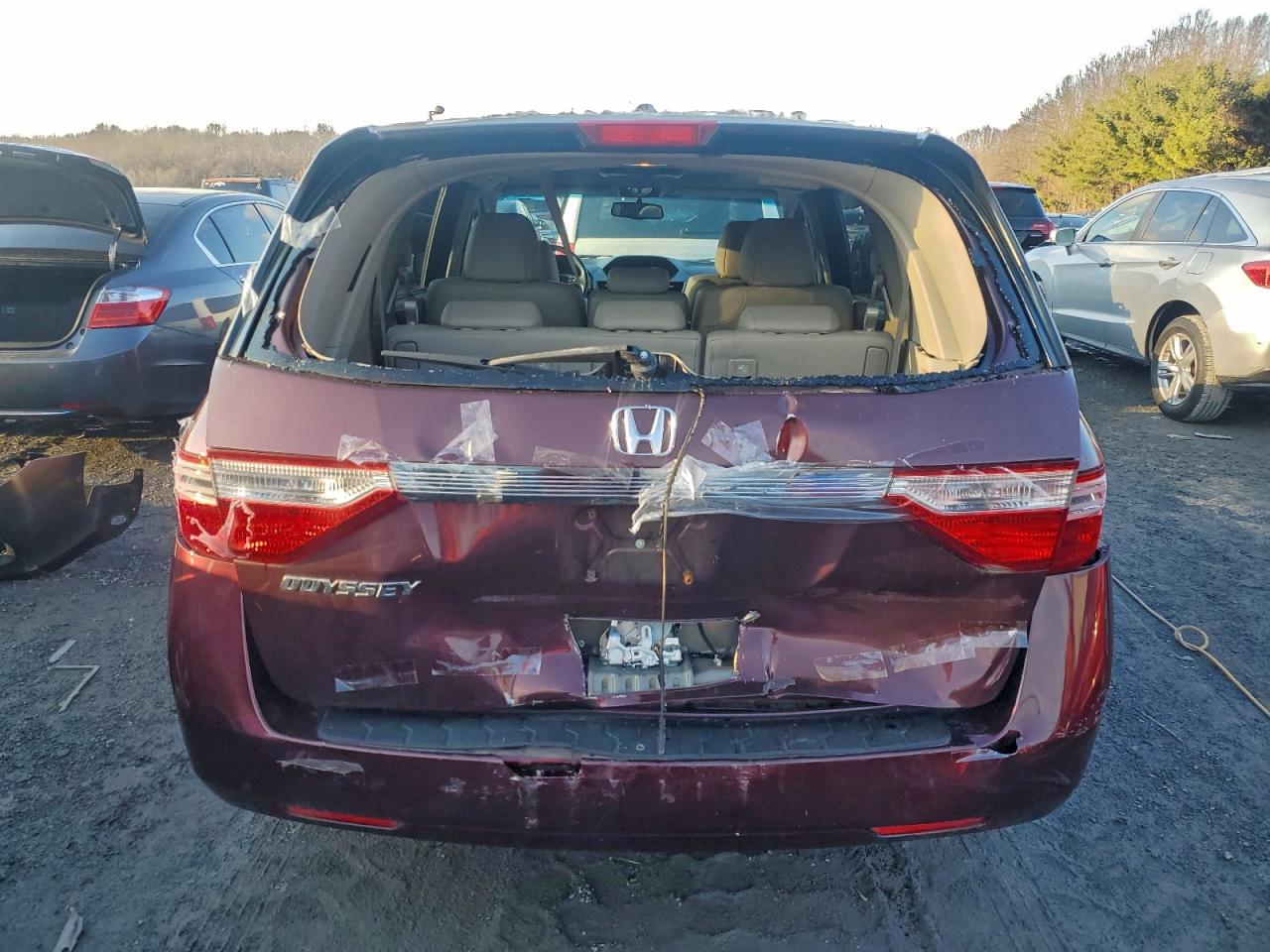 2012 Honda Odyssey Exl VIN: 5FNRL5H60CB135778 Lot: 94474965