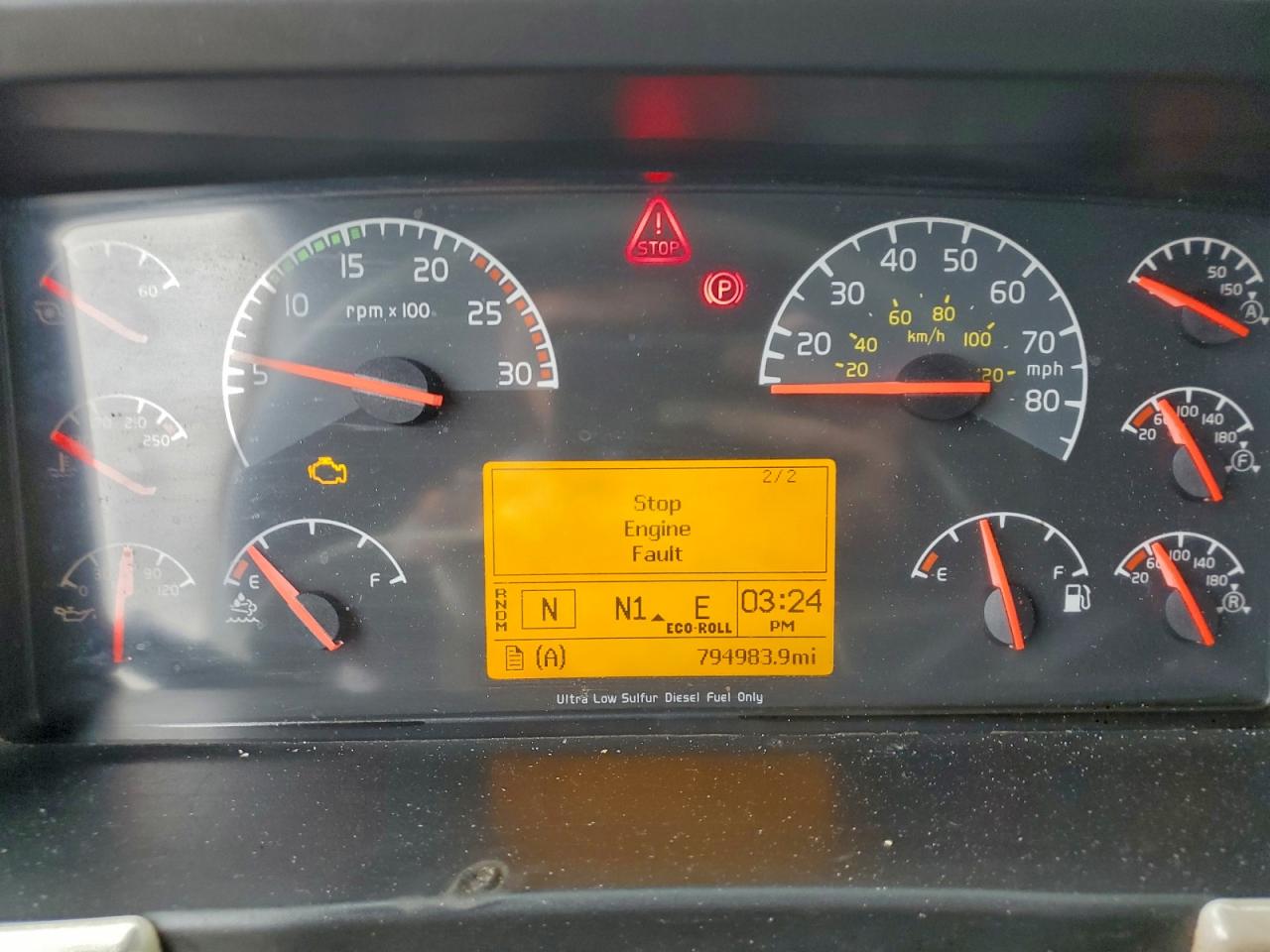 2017 Volvo Vn Vnl VIN: 4V4NC9EJ2HN987223 Lot: 95143515