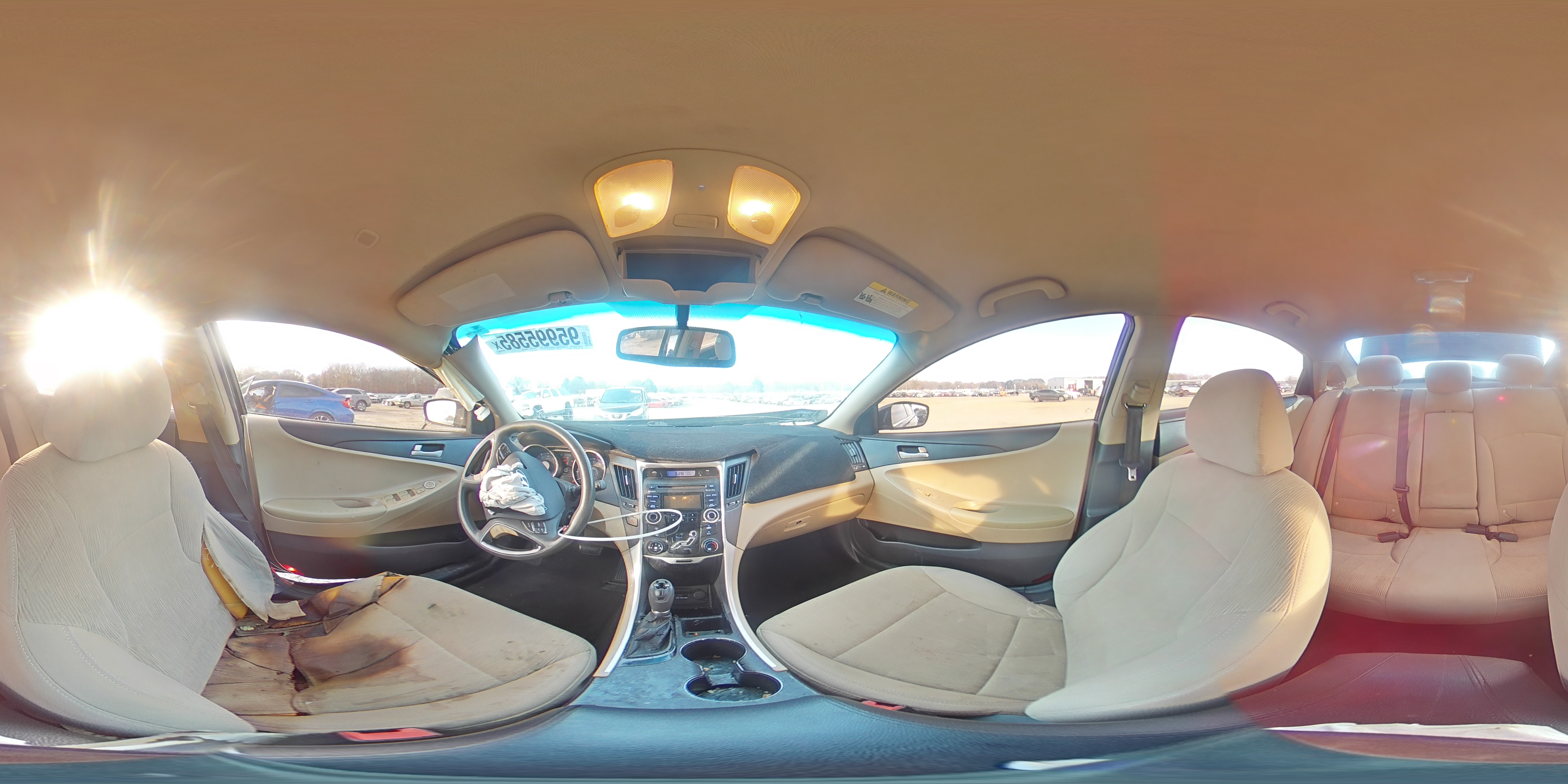 2012 Hyundai Sonata Gls VIN: 5NPEB4AC2CH448019 Lot: 95995585