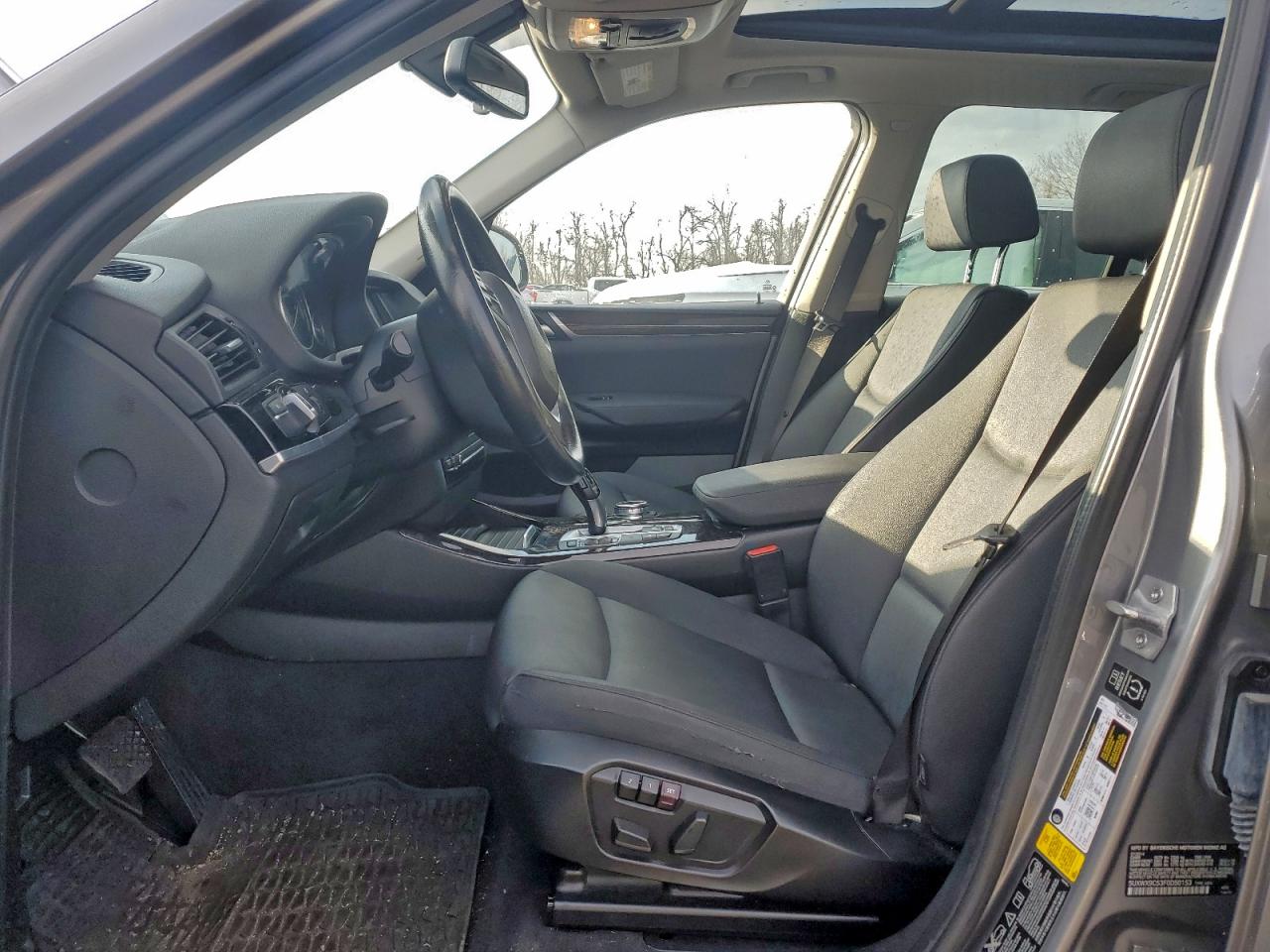 2015 BMW X3 xDrive28I VIN: 5UXWX9C53F0D50153 Lot: 92045875