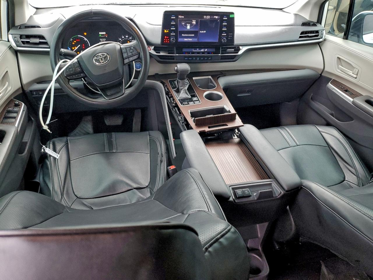 2022 Toyota Sienna Le VIN: 5TDKRKEC8NS109677 Lot: 95718555