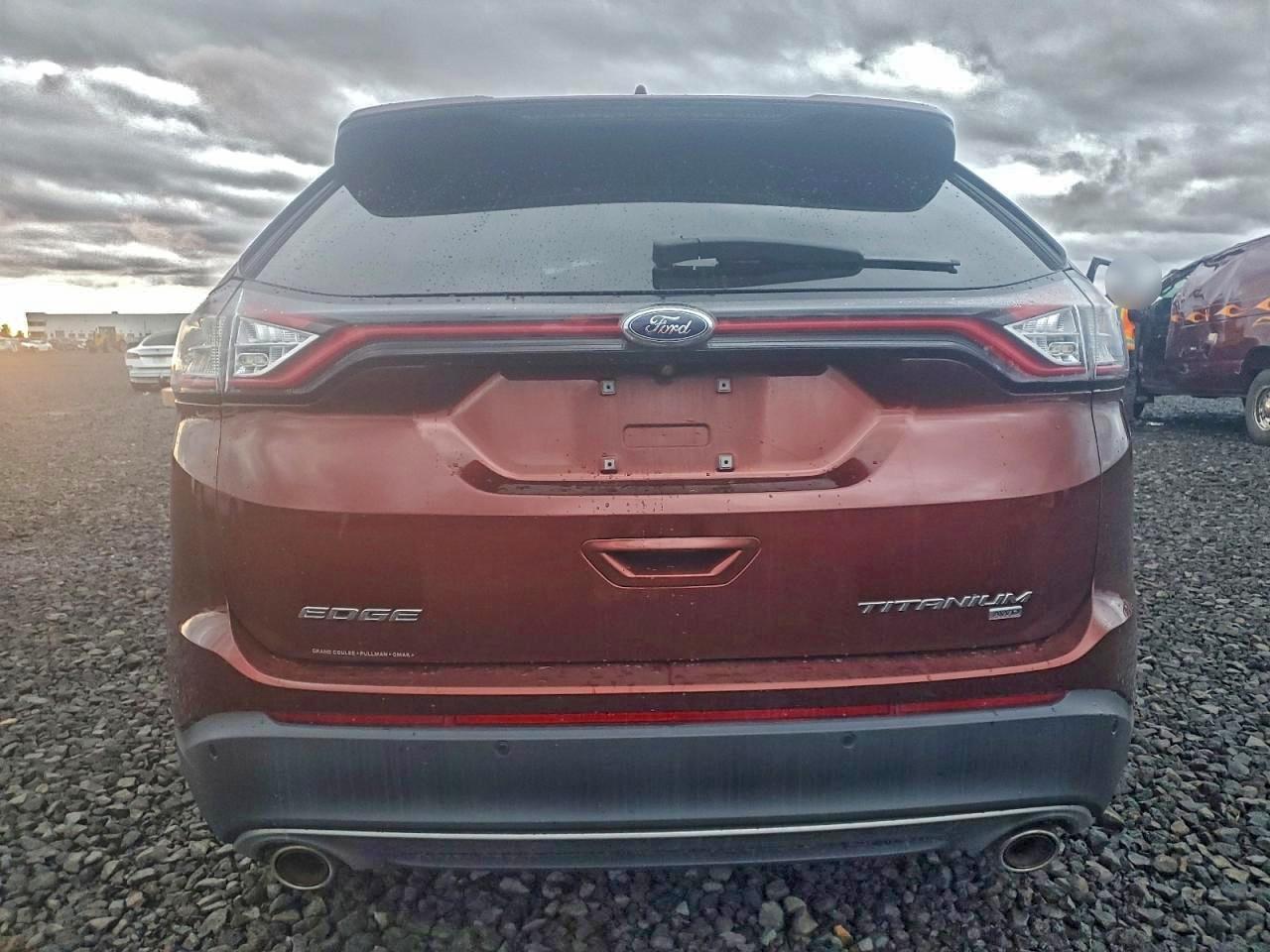 2016 Ford Edge Titanium VIN: 2FMPK4K89GBB62779 Lot: 96258615