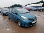 2014 TOYOTA YARIS 1.33 VVT-I ICON+ 5DR MULTIDRIVE S for sale at Copart WISBECH