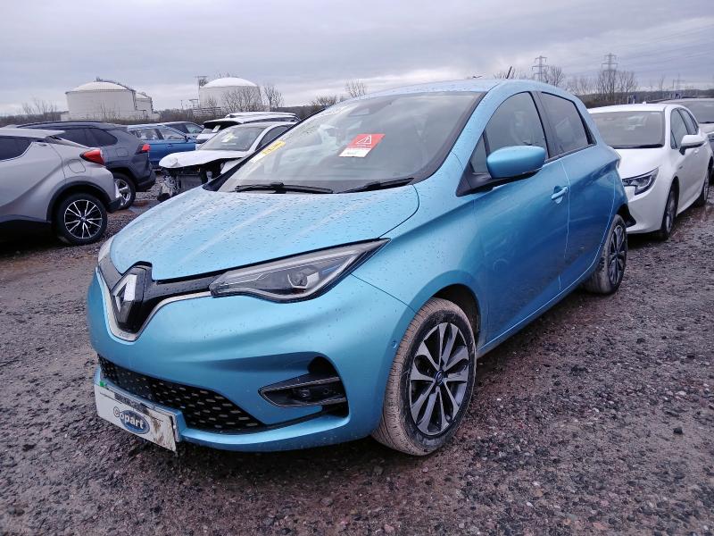 2020 RENAULT ZOE 100KW I GT LINE R135 50KWH 5DR AUTO for sale at Copart BRISTOL
