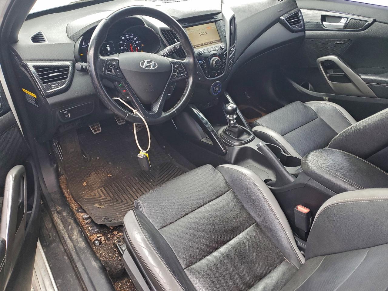 2016 Hyundai Veloster Turbo VIN: KMHTC6AE3GU284109 Lot: 86260975