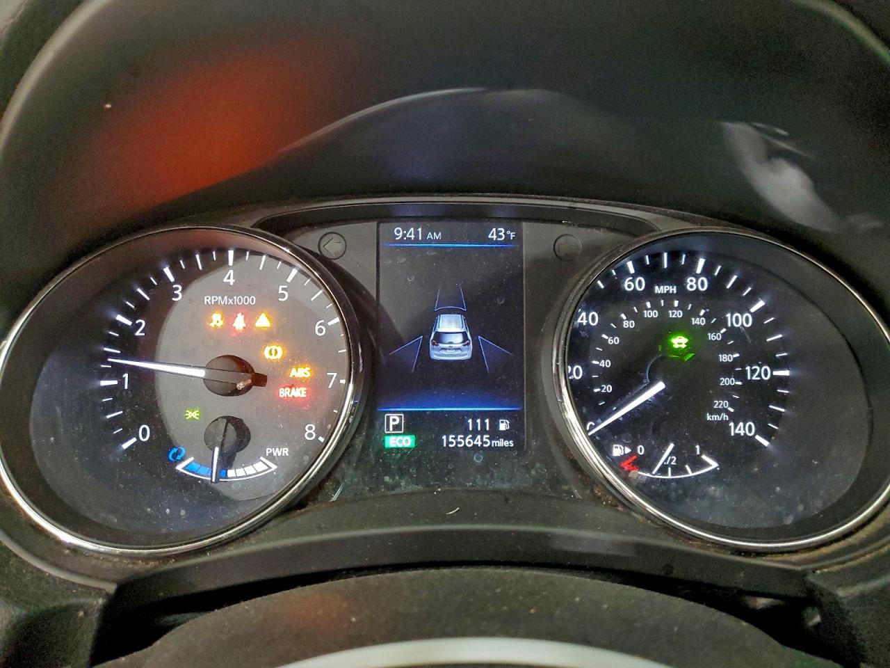 2019 Nissan Rogue Sv Hybrid VIN: 5N1ET2MV7KC740818 Lot: 94510015