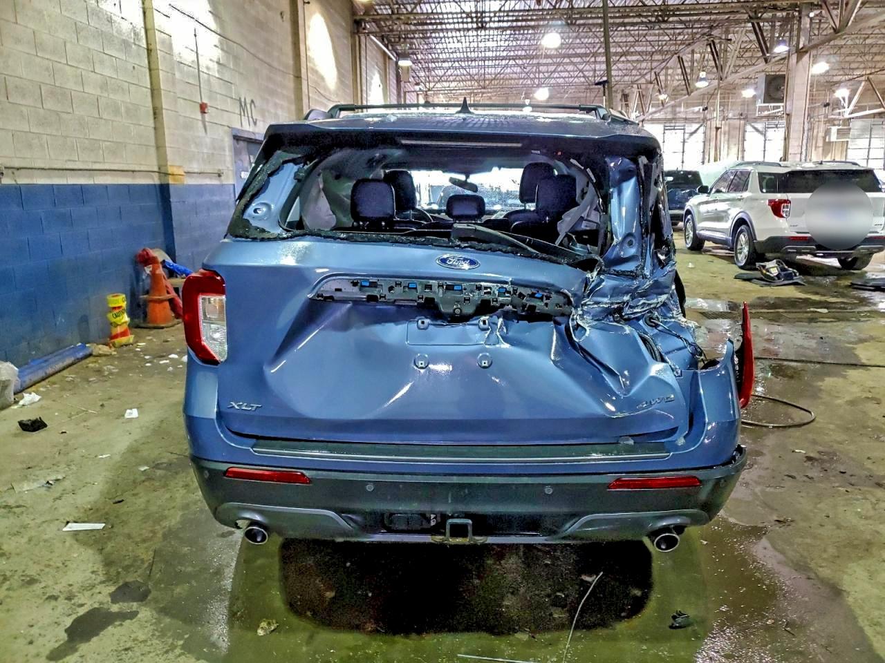 2021 Ford Explorer Xlt VIN: 1FMSK8DH4MGB69724 Lot: 95170515