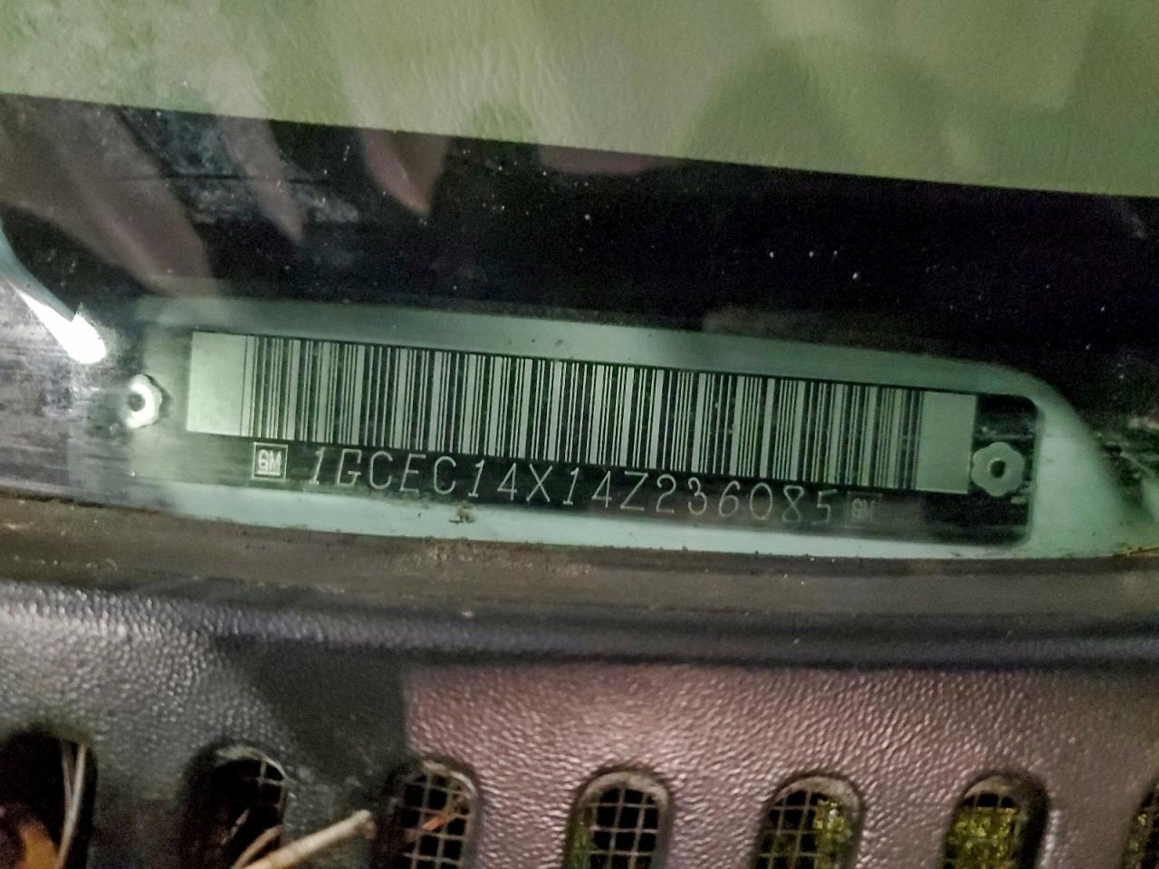 2004 Chevrolet Silverado C1500 VIN: 1GCEC14X14Z236085 Lot: 97367545